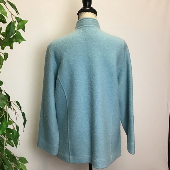 Norm Thompson-Boiled Wool Jacket - Picture 7 of 11